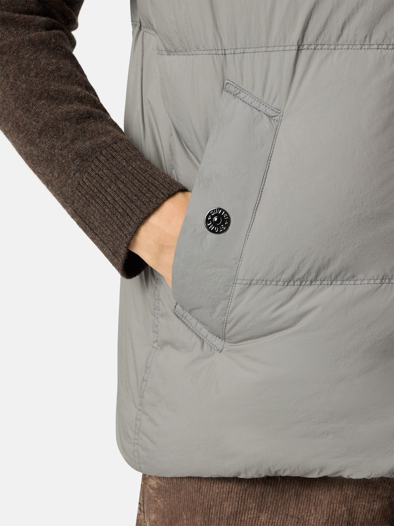 Wind-resistant down vest with anti-drop - BoUvy