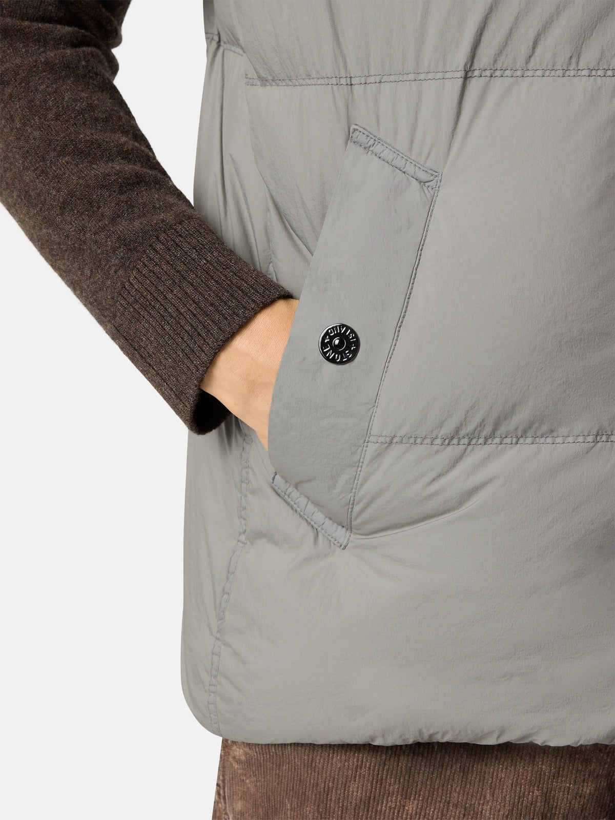 Wind-resistant down vest with anti-drop - BoUvy