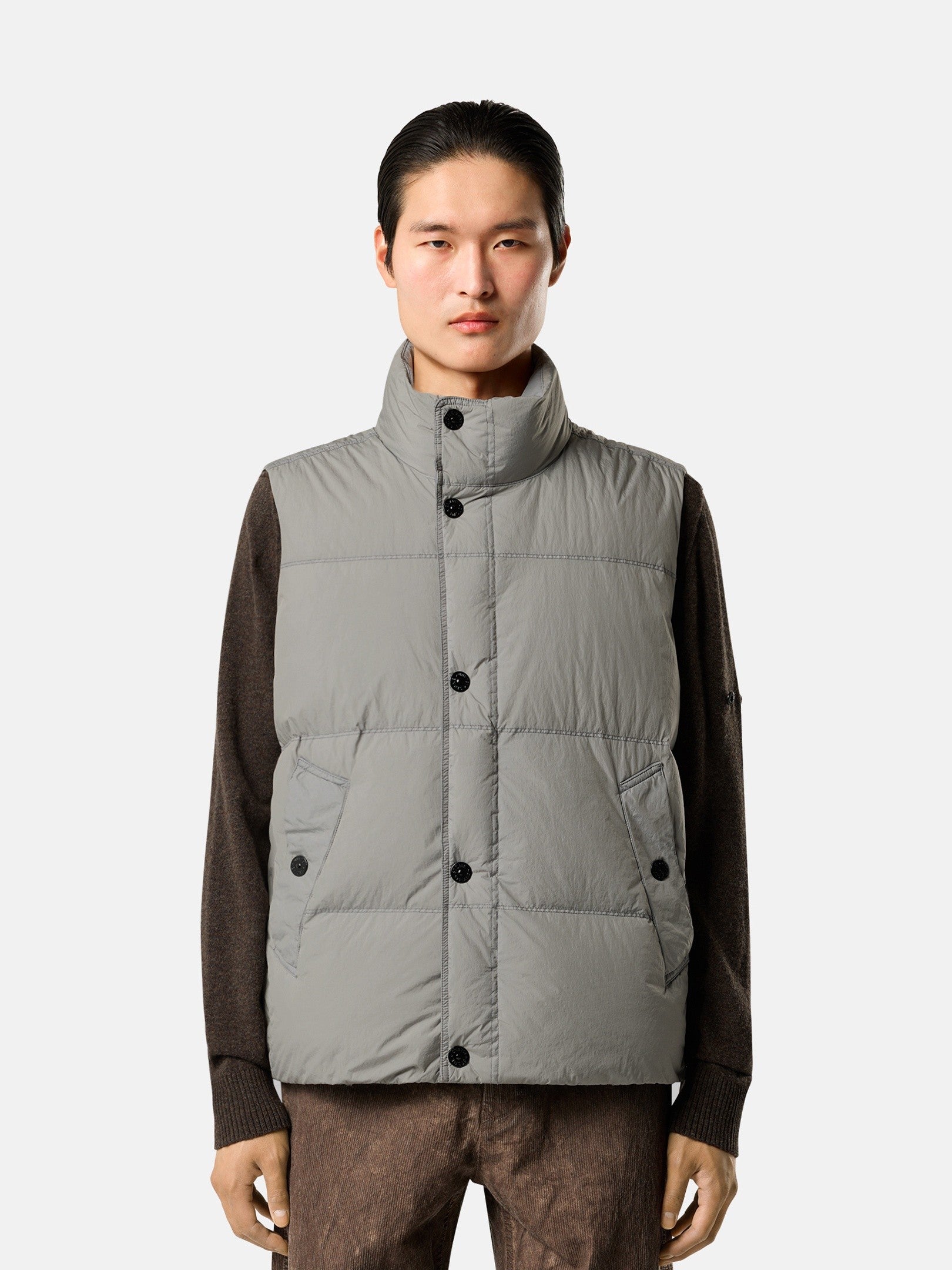 Wind-resistant down vest with anti-drop - BoUvy