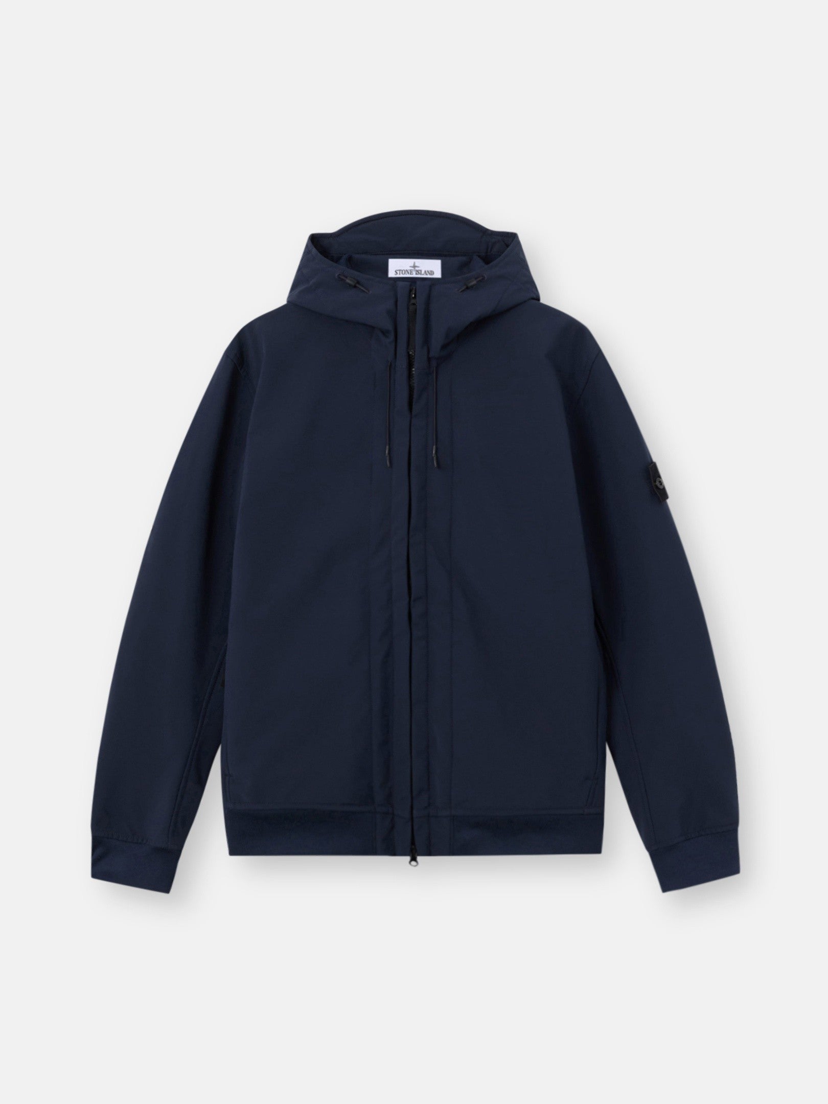 Hooded jacket with wind- and water-resistant membrane - BoUvy