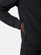 Hooded jacket with wind- and water-resistant membrane - BoUvy