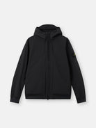 Hooded jacket with wind- and water-resistant membrane - BoUvy