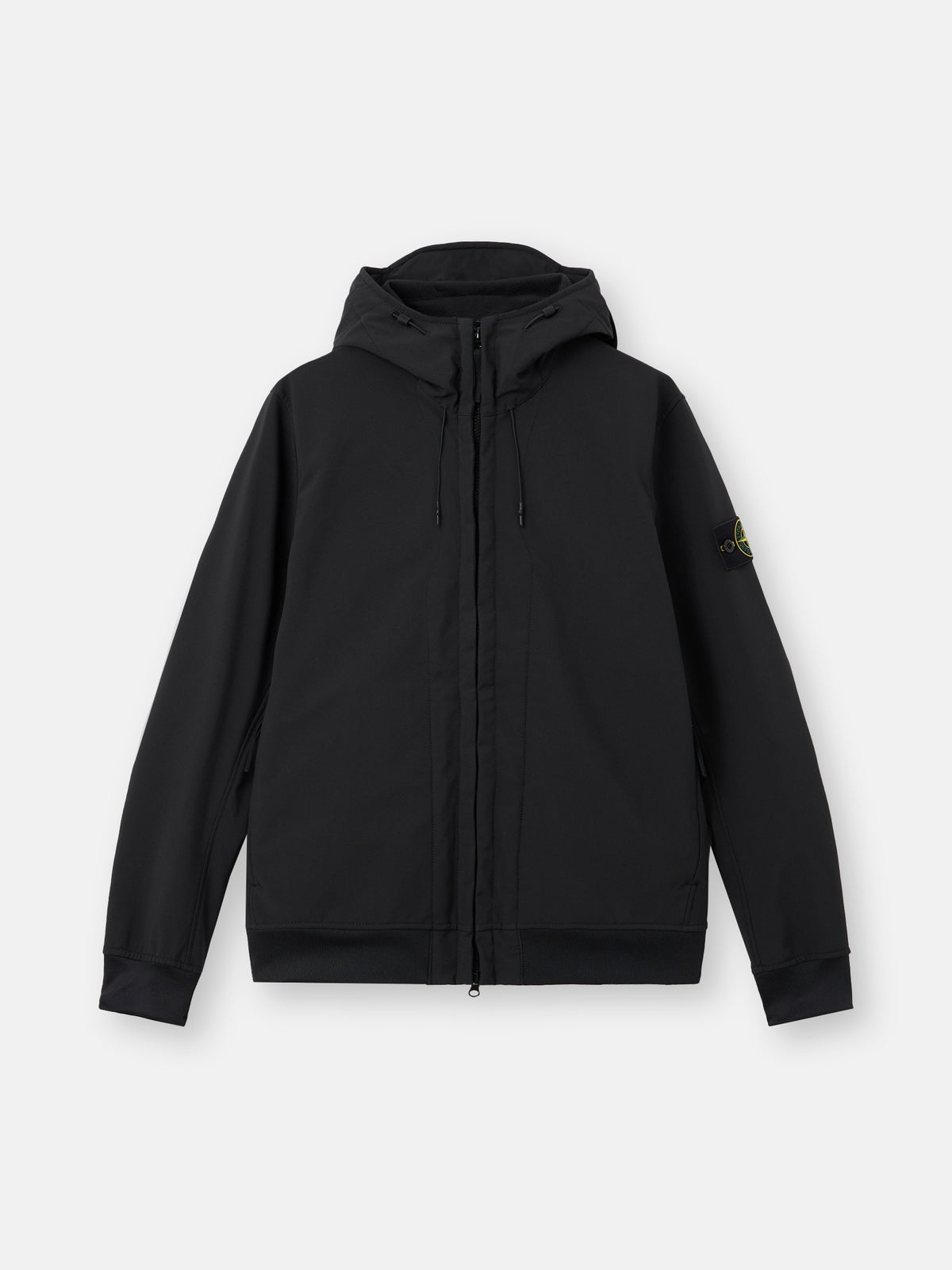 Hooded jacket with wind- and water-resistant membrane - BoUvy