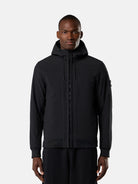 Hooded jacket with wind- and water-resistant membrane - BoUvy