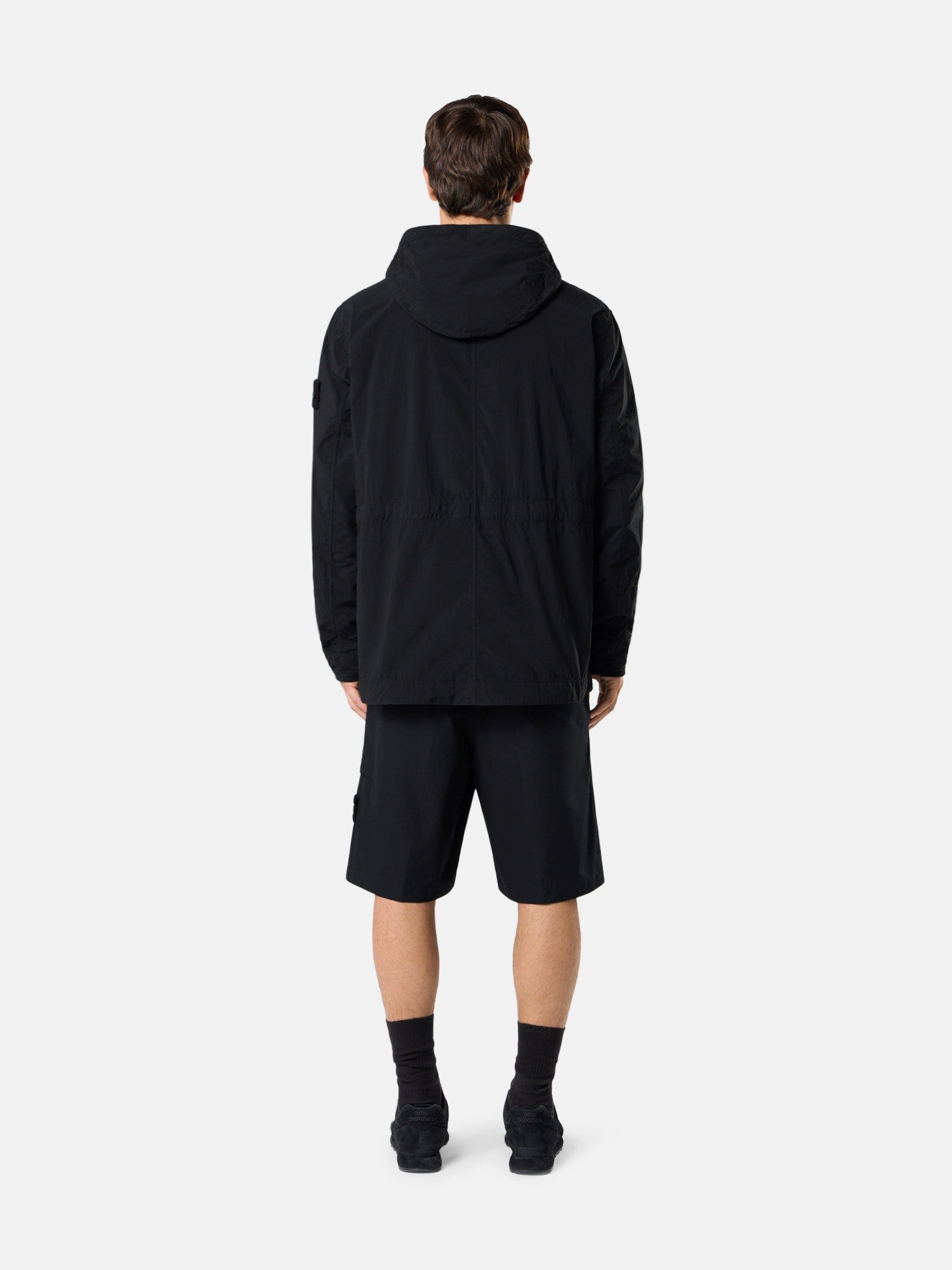 Short parka with anti-drop finish - BoUvy