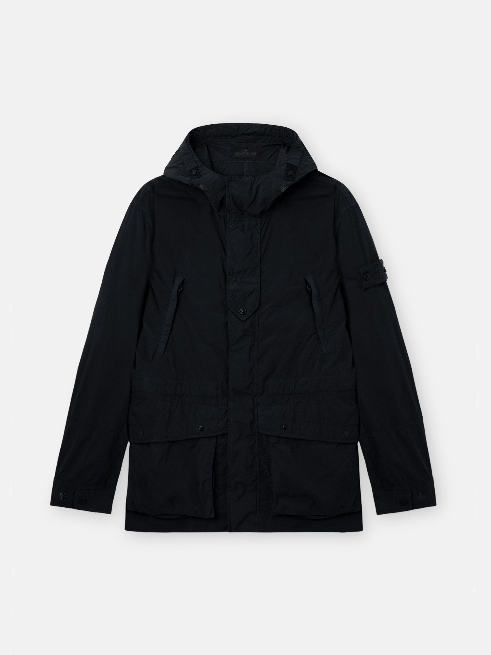 Short parka with anti-drop finish - BoUvy