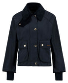 Cropped Beadnell Waxed Jacket | BoUvy