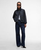 Cropped Beadnell Waxed Jacket | BoUvy