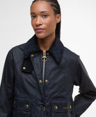 Cropped Beadnell Waxed Jacket | BoUvy