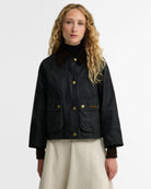 Cropped Beadnell Waxed Jacket | BoUvy