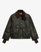 Cropped Beadnell Waxed Jacket | BoUvy
