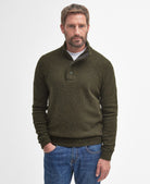Essential Patch Half Zip Knitted Jumper | BoUvy