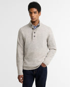 Essential Patch Half Zip Knitted Jumper | BoUvy