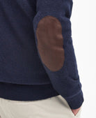Essential Patch Half Zip Knitted Jumper | BoUvy