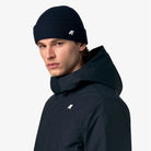 BRICE CARDIGAN STITCH WOOL - Headwear - Hat - Unisex - Blue Depth | BoUvy