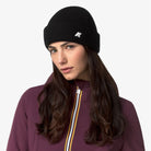 BRICE CARDIGAN STITCH WOOL - Headwear - Hat - Unisex - Black Pure | BoUvy