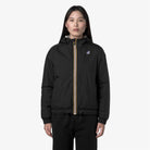 LE VRAI 4.0 ALBINE ORSETTO - Jackets - Short - Woman - Black Pure | BoUvy