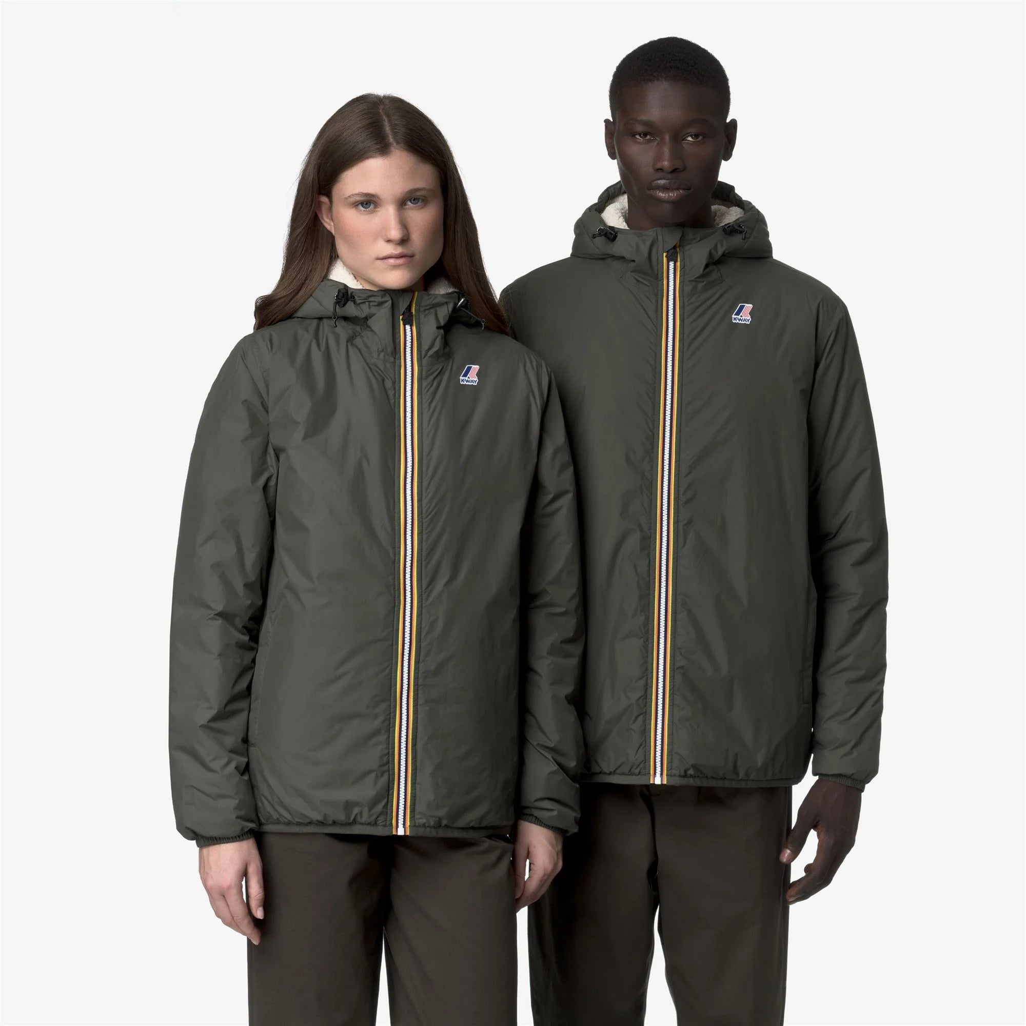LE VRAI 4.0 CLAUDE ORSETTO - Jackets - Mid - Unisex - GREEN BLACKISH | BoUvy
