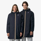 LE VRAI 4.0 EIFFEL EAST ORSETTO - Jackets - 3/4 Length - Unisex - Blue Depth | BoUvy