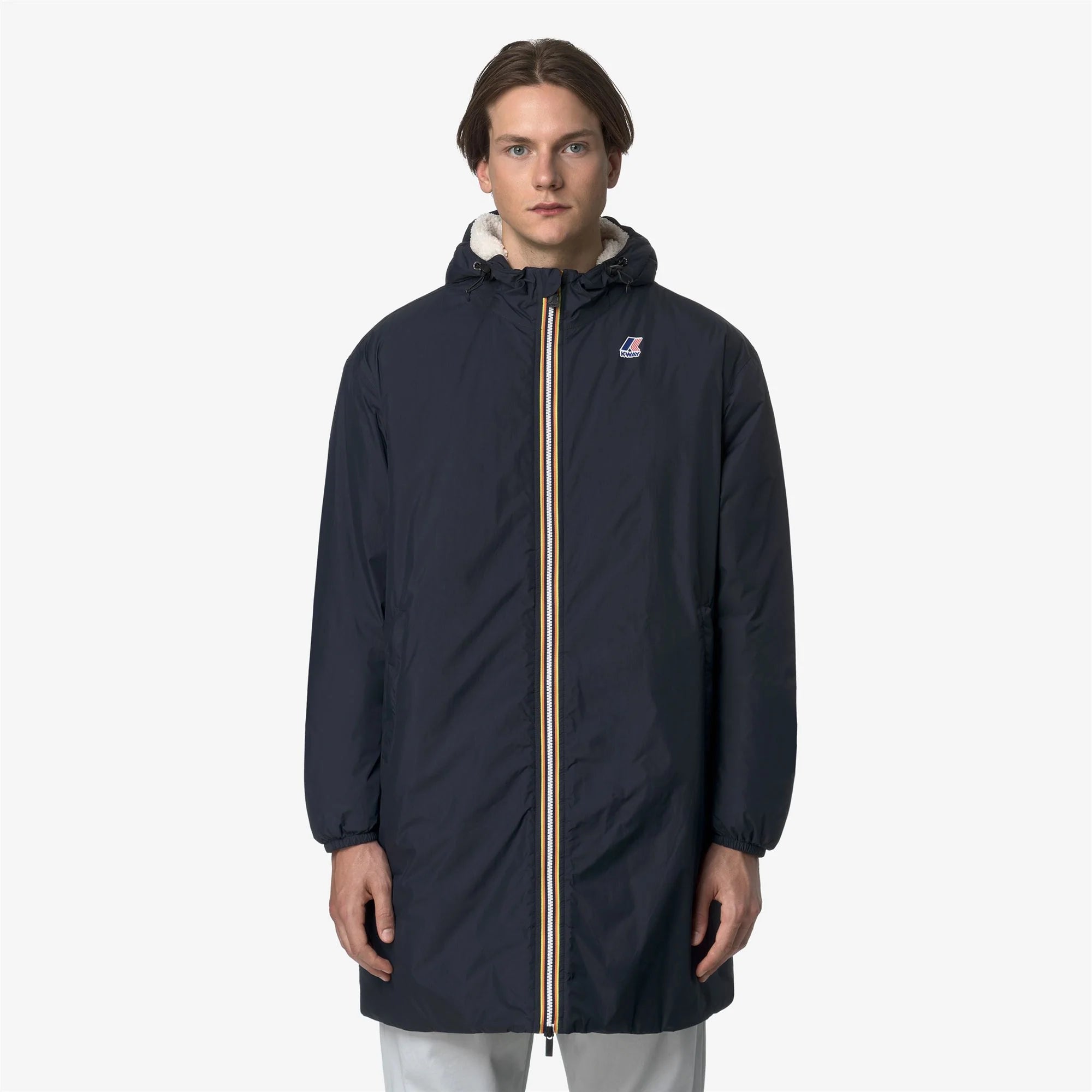 LE VRAI 4.0 EIFFEL EAST ORSETTO - Jackets - 3/4 Length - Unisex - Blue Depth | BoUvy