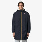 LE VRAI 4.0 EIFFEL EAST ORSETTO - Jackets - 3/4 Length - Unisex - Blue Depth | BoUvy