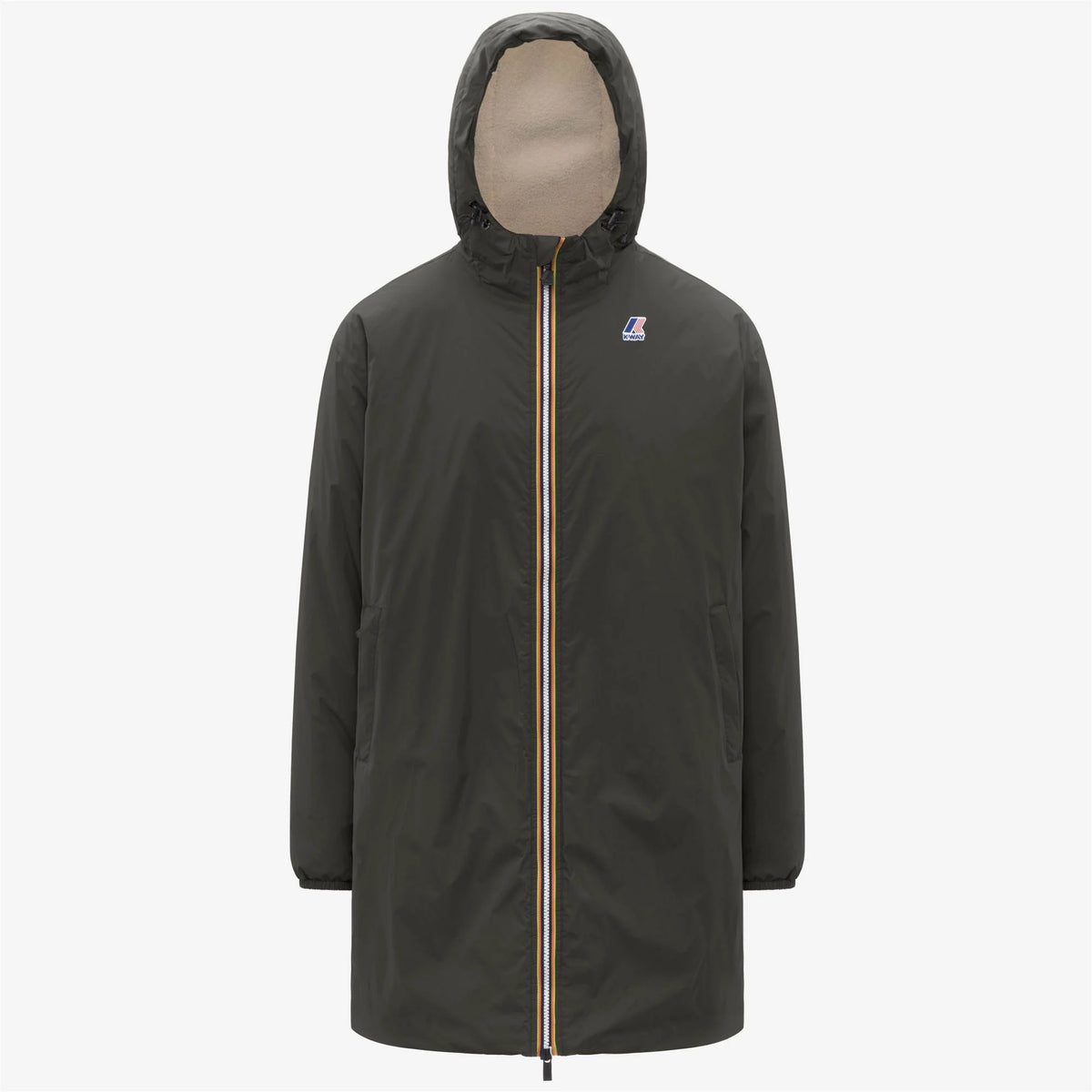LE VRAI 4.0 EIFFEL EAST ORSETTO - Jackets - 3/4 Length - Unisex - GREEN BLACKISH | BoUvy