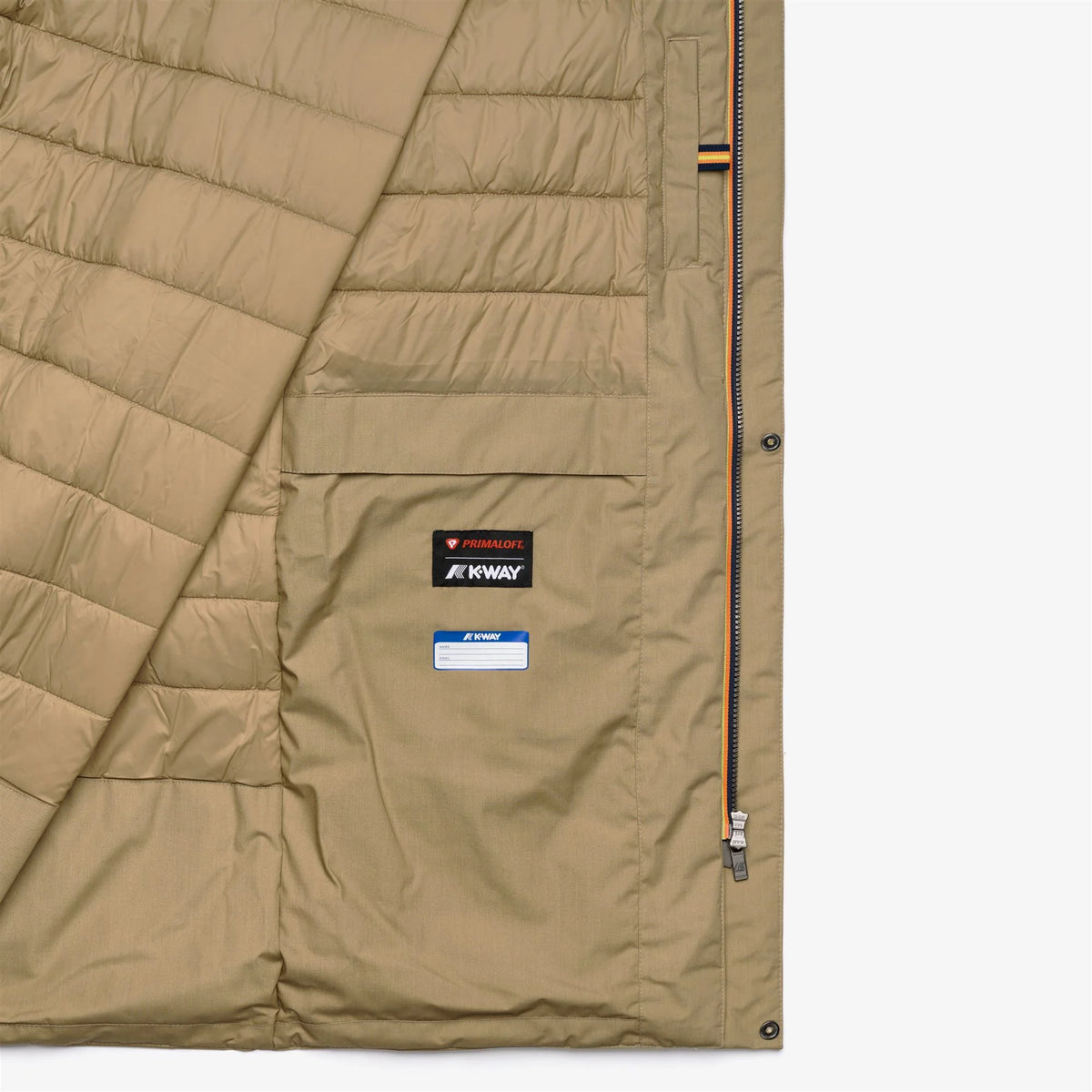 THOMAS WARM MICRO CANVAS - Jackets - Long - Man - Beige Khaki | BoUvy