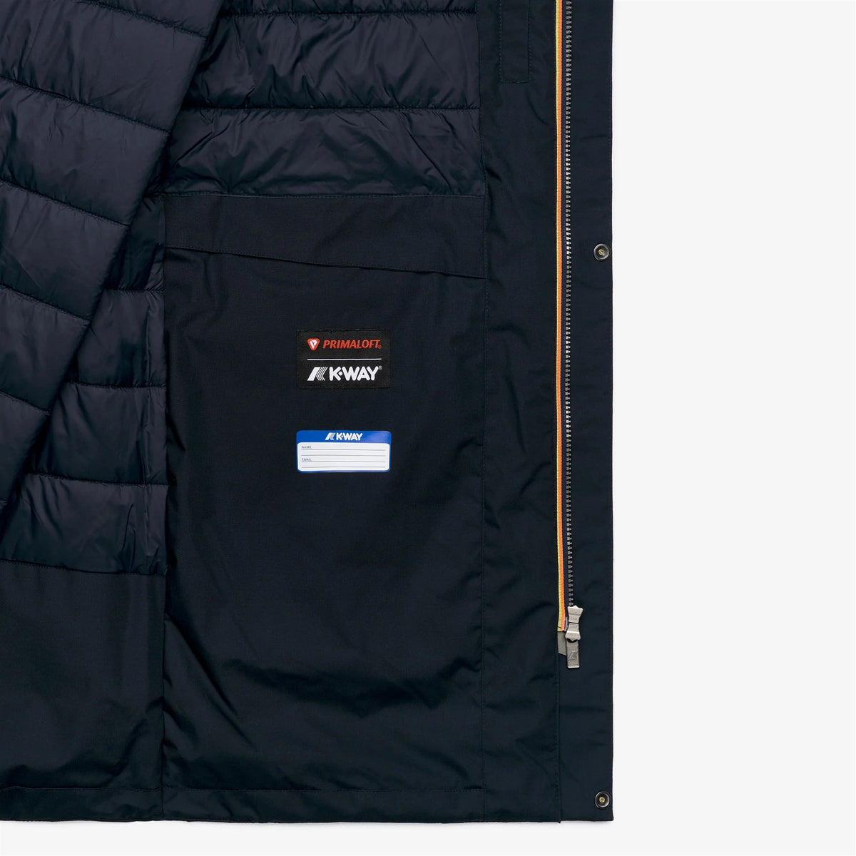 THOMAS WARM MICRO CANVAS - Jackets - Long - Man - Blue Depth | BoUvy