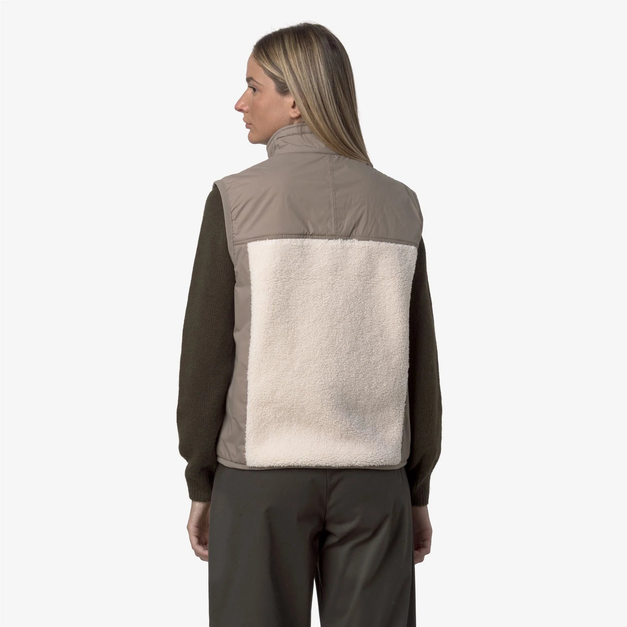 VITAL 4.0 ORSETTO - Fleece - Vest - Unisex - Beige Taupe-Ivory | BoUvy