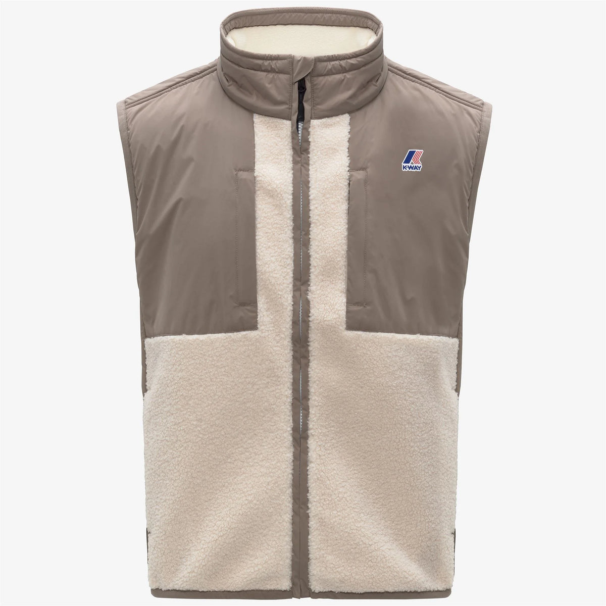 VITAL 4.0 ORSETTO - Fleece - Vest - Unisex - Beige Taupe-Ivory | BoUvy