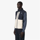VITAL 4.0 ORSETTO - Fleece - Vest - Unisex - Blue Depth-Ivory | BoUvy
