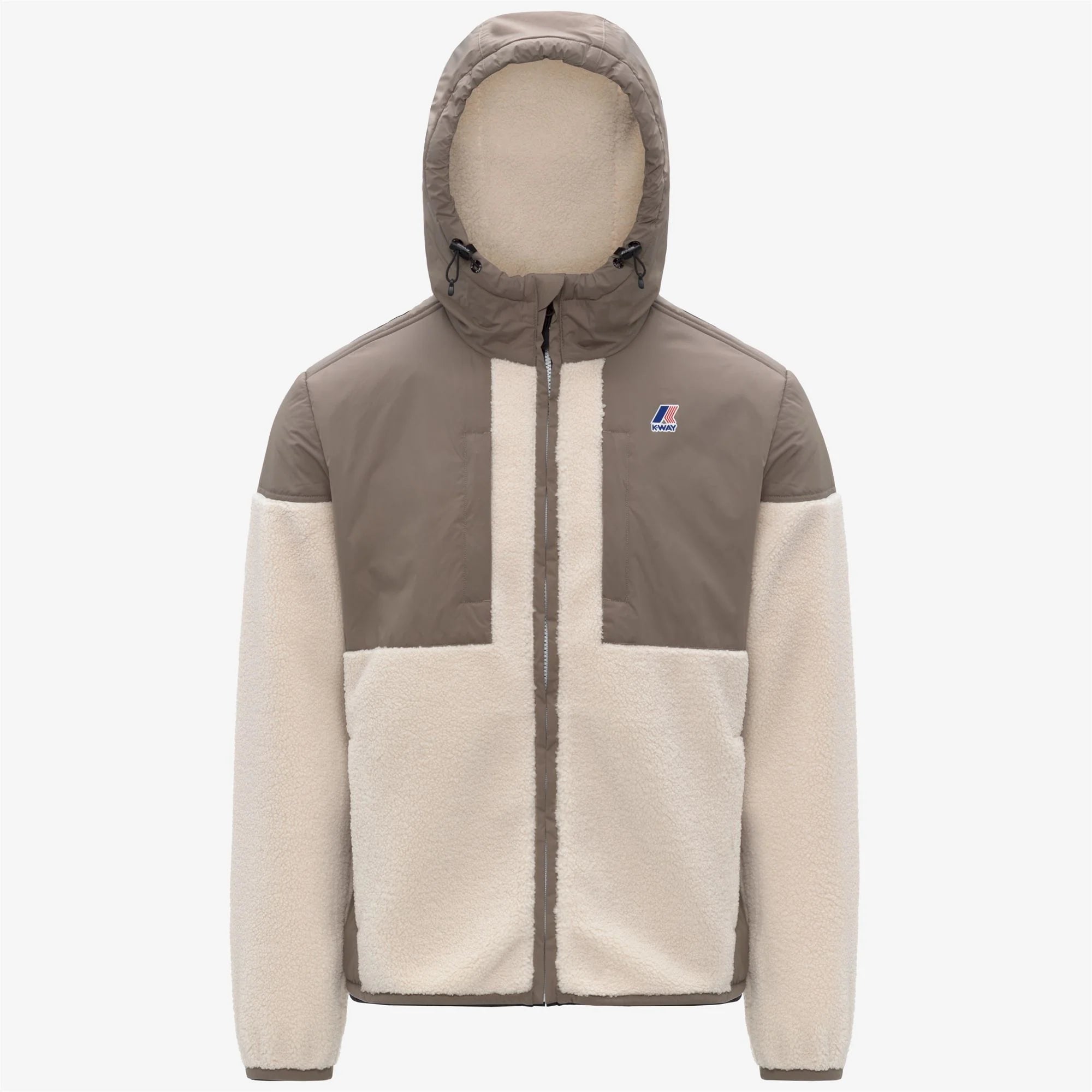 SAMSON 4.0 ORSETTO - Fleece - Hoodie Full Zip - Unisex - Beige Taupe-Ivory | BoUvy