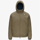 JACK ST WARM DOUBLE - Jackets - Short - Man - Blue Depth-Green Army | BoUvy