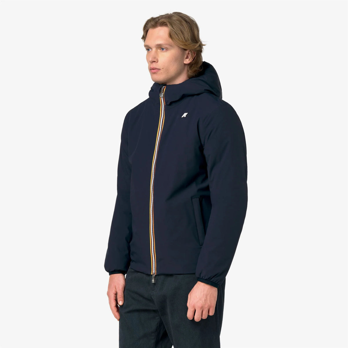 JACK ST WARM DOUBLE - Jackets - Short - Man - Blue Depth-Green Army | BoUvy