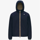 JACK ST WARM DOUBLE - Jackets - Short - Man - Blue Depth-Green Army | BoUvy
