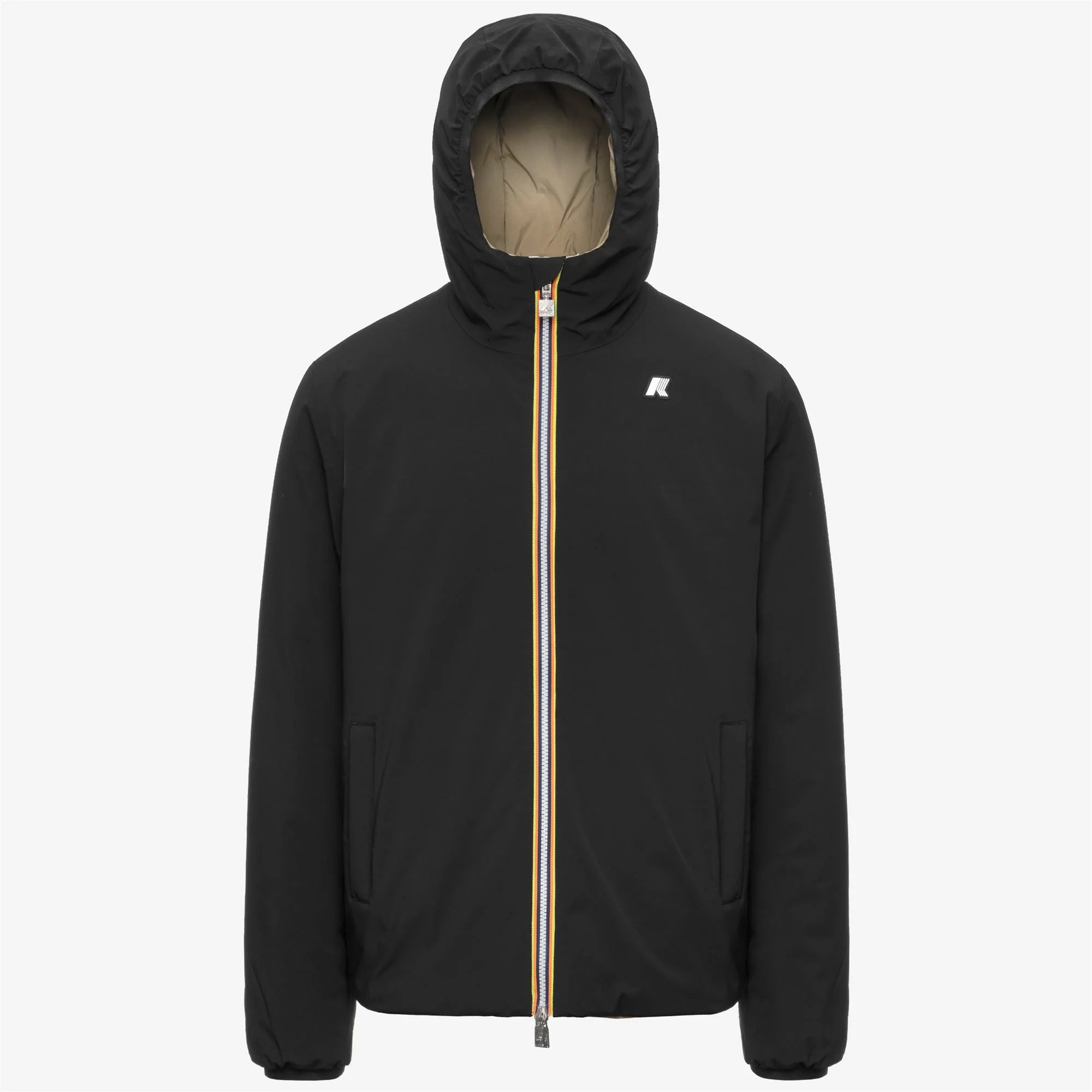 JACK ST WARM DOUBLE - Jackets - Short - Man - Black Pure-Green Army | BoUvy