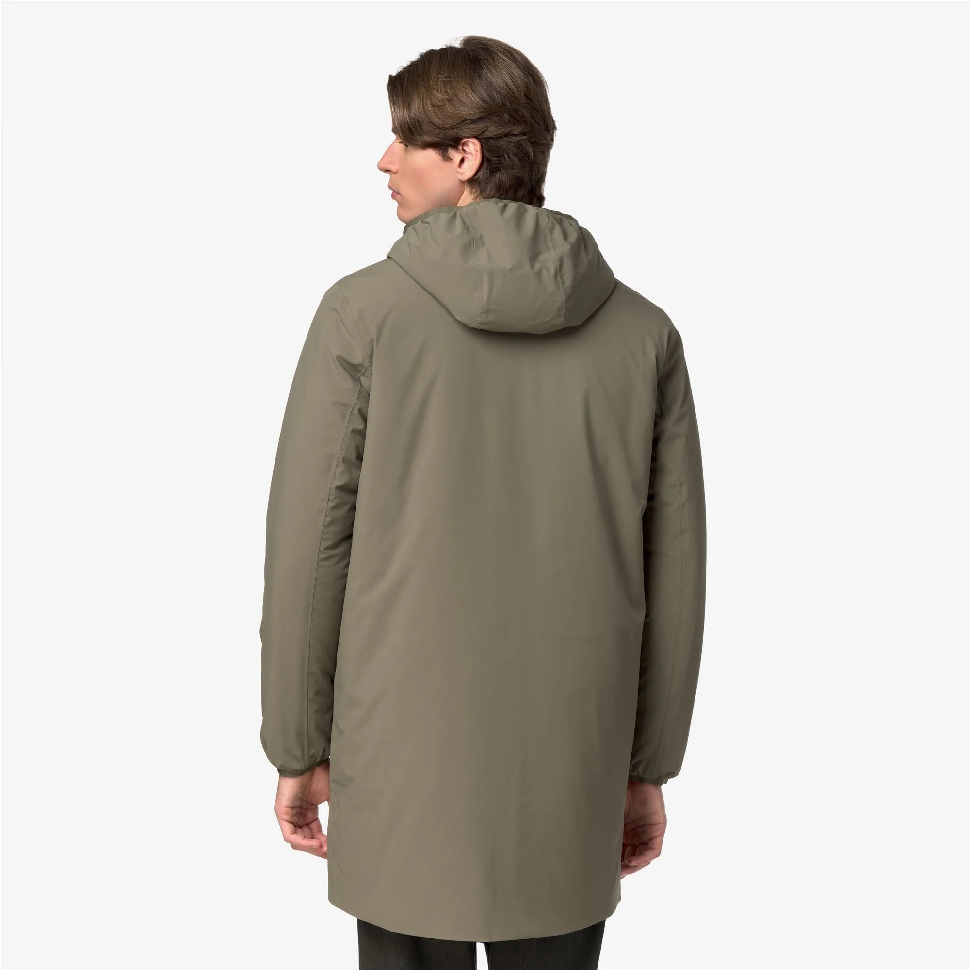 JACOB ST WARM DOUBLE - Jackets - 3/4 Length - Man - Green Army-Blue Depth | BoUvy