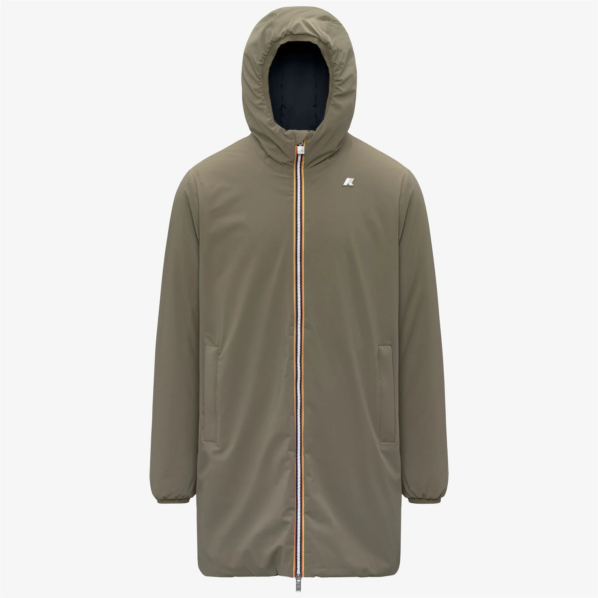 JACOB ST WARM DOUBLE - Jackets - 3/4 Length - Man - Green Army-Blue Depth | BoUvy
