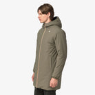 JACOB ST WARM DOUBLE - Jackets - 3/4 Length - Man - Green Army-Blue Depth | BoUvy