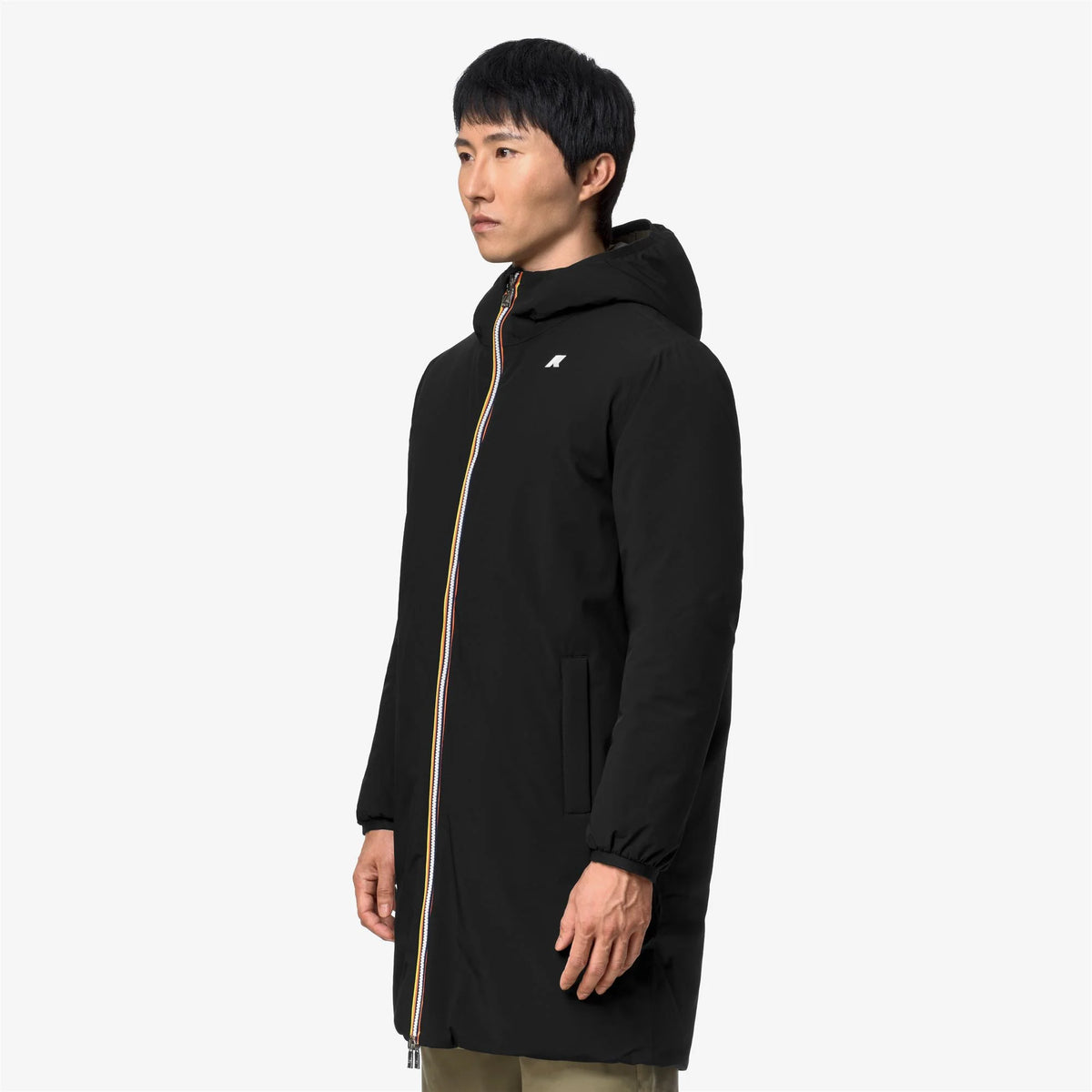 JACOB ST WARM DOUBLE - Jackets - 3/4 Length - Man - Black Pure-Green Army | BoUvy