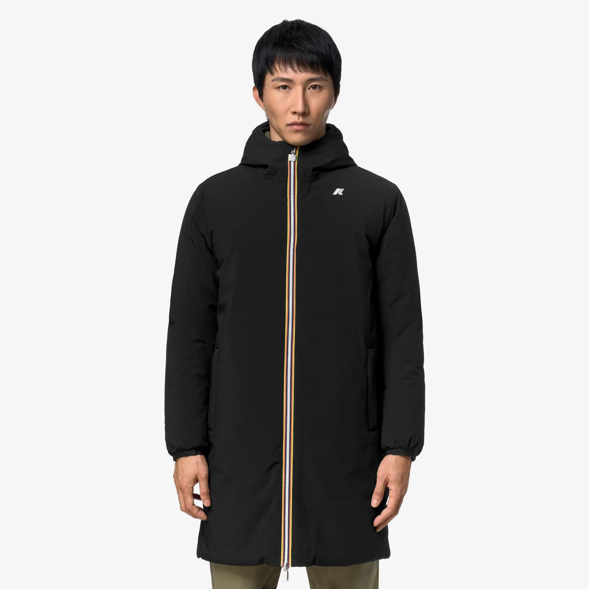 JACOB ST WARM DOUBLE - Jackets - 3/4 Length - Man - Black Pure-Green Army | BoUvy