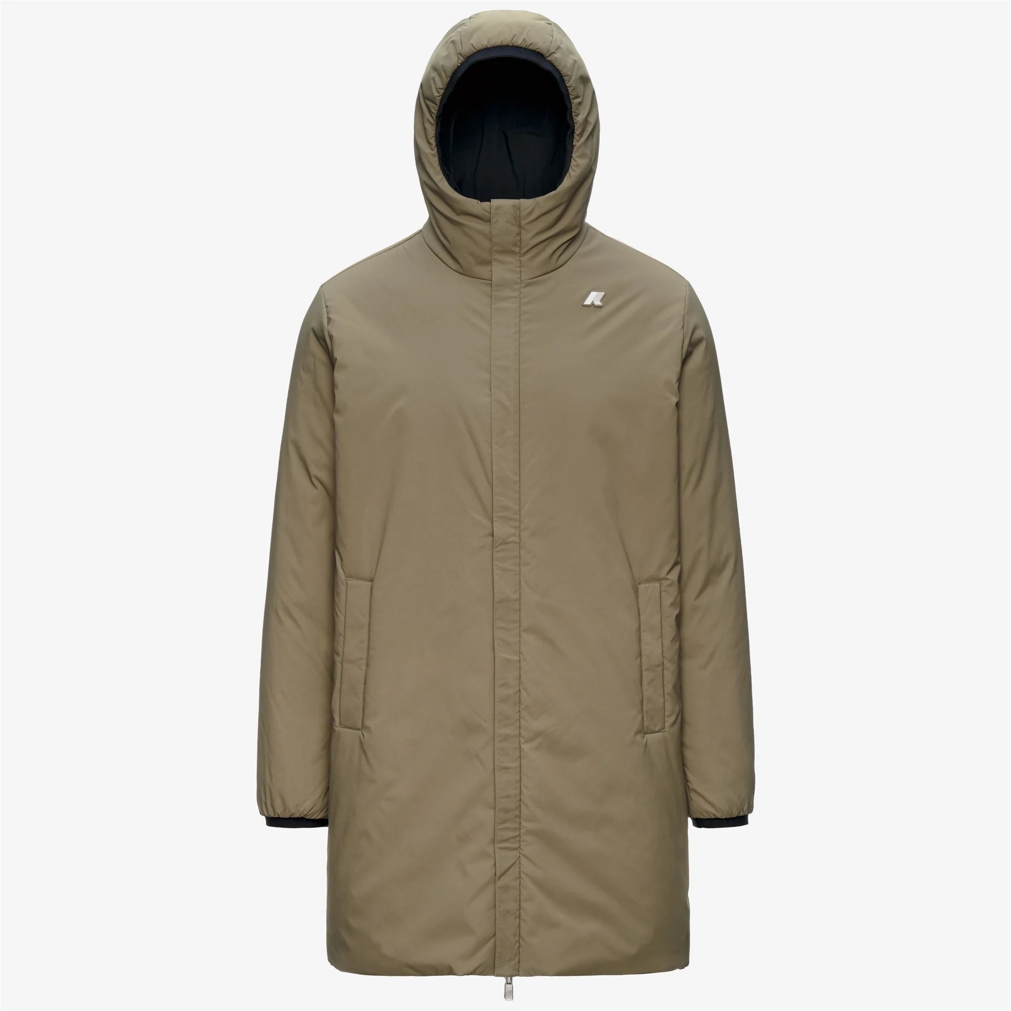 JACOB ST WARM DOUBLE - Jackets - 3/4 Length - Man - Black Pure-Green Army | BoUvy