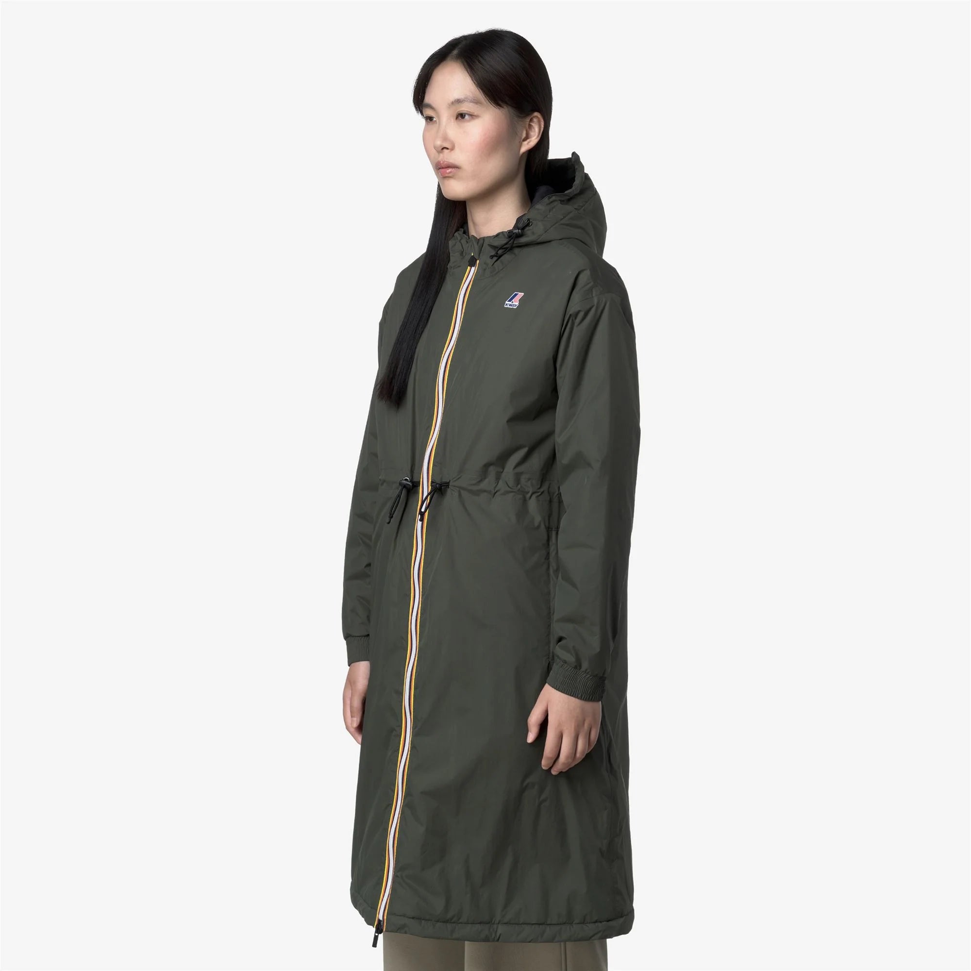 LE VRAI 4.0 DELIA WARM - Jackets - 3/4 Length - Woman - GREEN BLACKISH | BoUvy