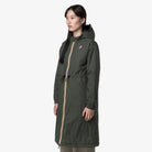 LE VRAI 4.0 DELIA WARM - Jackets - 3/4 Length - Woman - GREEN BLACKISH | BoUvy