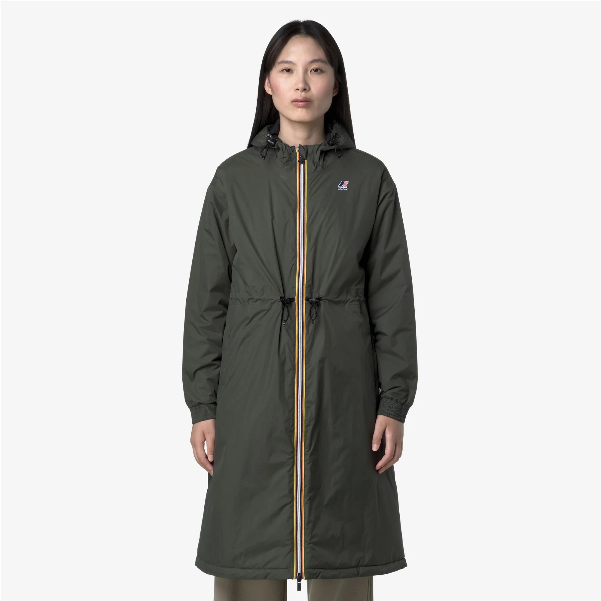 LE VRAI 4.0 DELIA WARM - Jackets - 3/4 Length - Woman - GREEN BLACKISH | BoUvy