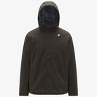 JACKO TWILL MARMOTTA - Jackets - Short - Man - Black Olive-Blue Airforce | BoUvy