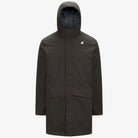 JARNO TWILL MARMOTTA - Jackets - Short - Man - Black Olive-Blue Airforce | BoUvy