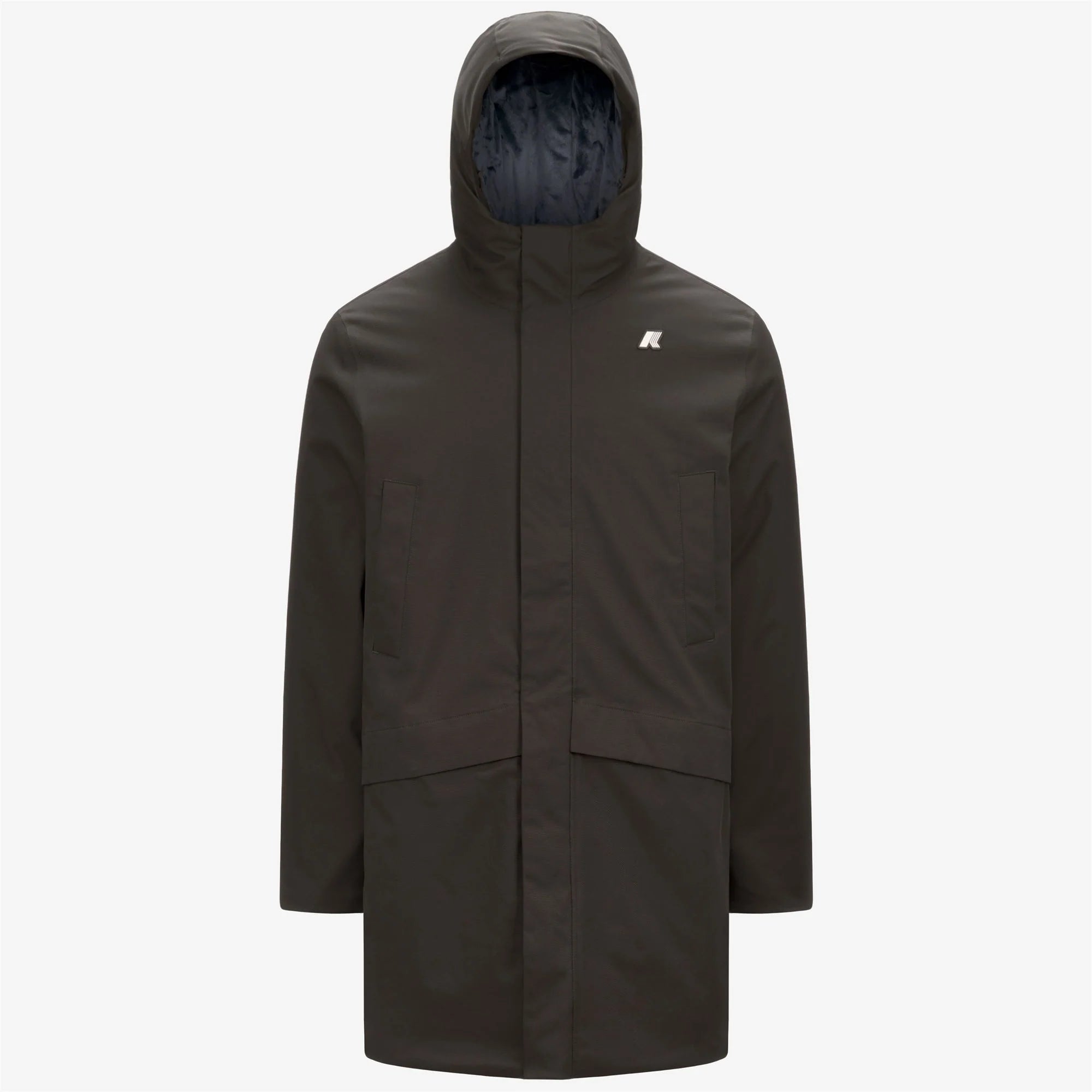 JARNO TWILL MARMOTTA - Jackets - Short - Man - Black Olive-Blue Airforce | BoUvy