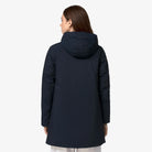SOPHIE TWILL SOFT BEAVER - Jackets - 3/4 Length - Woman - Blue Depth-Grey Warm | BoUvy