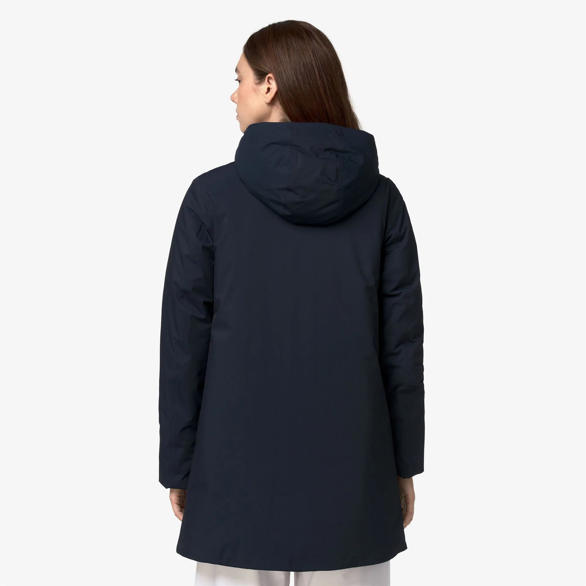 SOPHIE TWILL SOFT BEAVER - Jackets - 3/4 Length - Woman - Blue Depth-Grey Warm | BoUvy